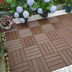 Modern Floor Tiles Outdoor Waterproof Rectangular Wood Decking