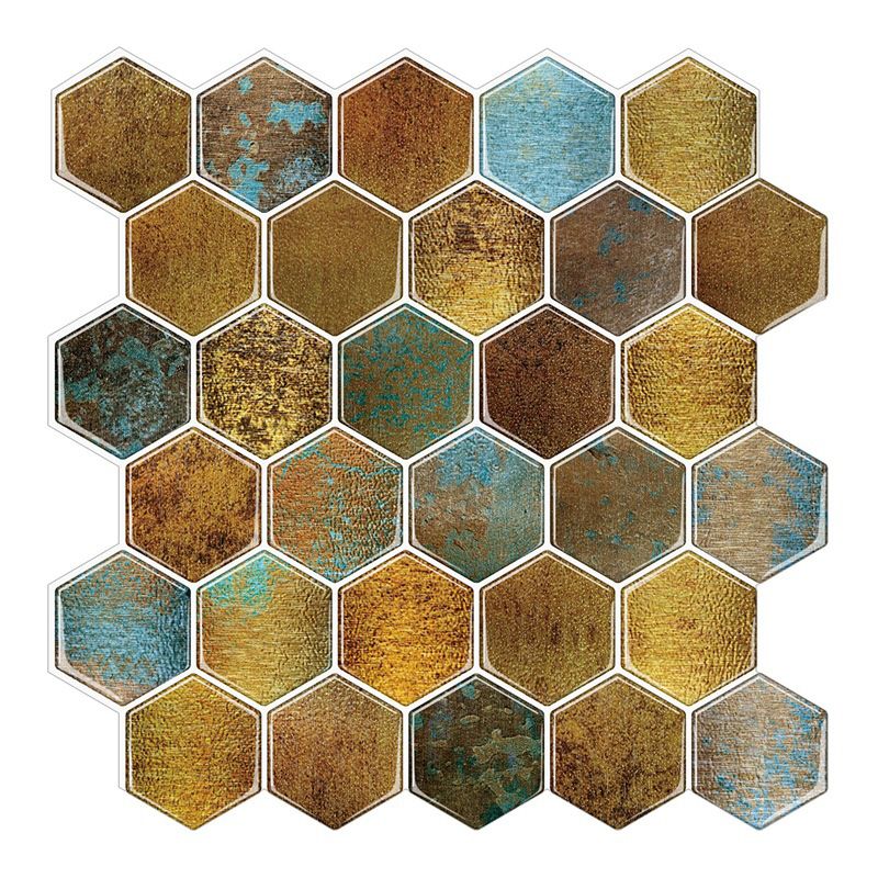 Tile Stripping & Gluing Plastic Waterproof Hexagonal Tile Stripping & Gluing for Shower