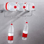 Modern Bathroom Hardware Paper Holder Bathroom Shelf Silver Bathroom Accessory Set