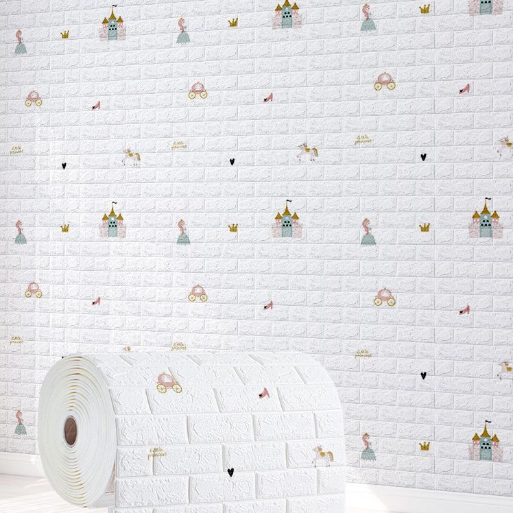 Industrial Wall Panel 3D Printing Bathroom Wall Panels in White