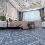 Peel and Stick PVC Flooring Matte Fabric Look Vinyl Flooring for the Bedroom