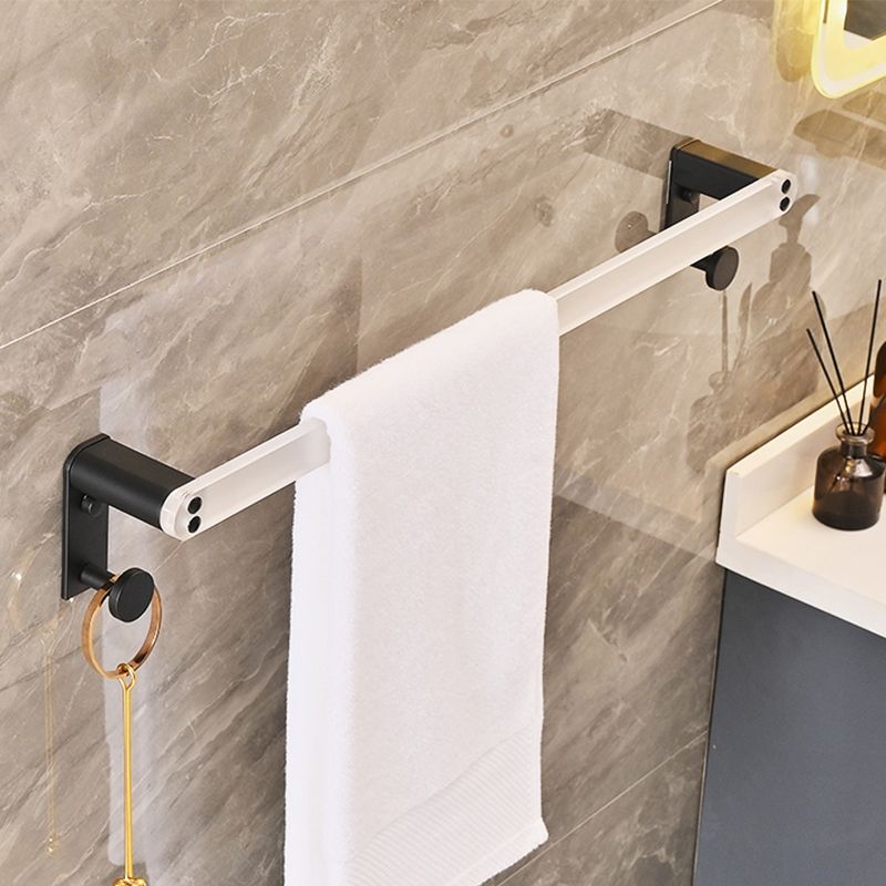 Metal and acrylic bathroom accessories as a single piece or in a set in black