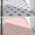 Modern PVC Floor Geometric Pattern Peel and Stick Vinyl Plank Floor