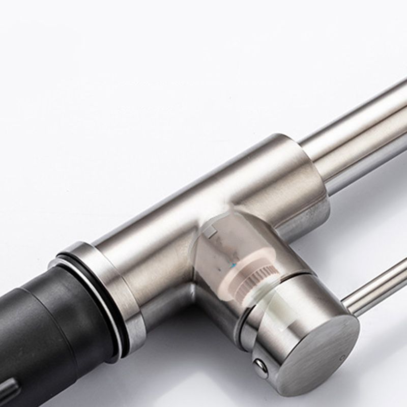 Modern Style Extendable Sink Faucet Single Handle Stainless Steel Sink Faucet