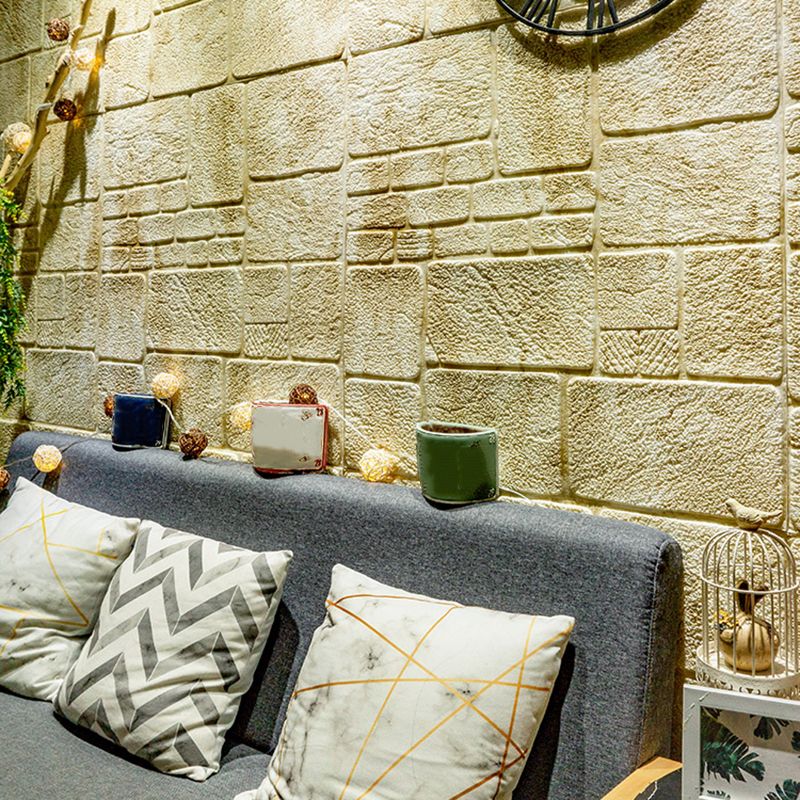 Modern PVC Cladding Smooth Wall Interior 3D Living Room Plank Set of 1