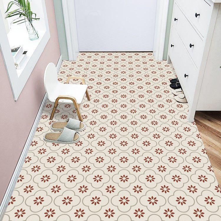 Square Peel and Stick Back Wall Plastic Single Tile Wallpaper with Non-Slip Surface