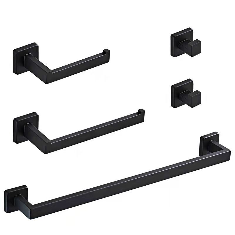 Stainless Steel Bathroom Accessories Single Piece or in Set Modern Bathroom Set