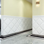 Modern Tin Backsplash Panel Smooth Styrofoam Wall Ceiling