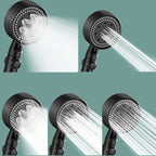 Plastic Scale Shower Head Adjustable Spray Pattern Shower Head