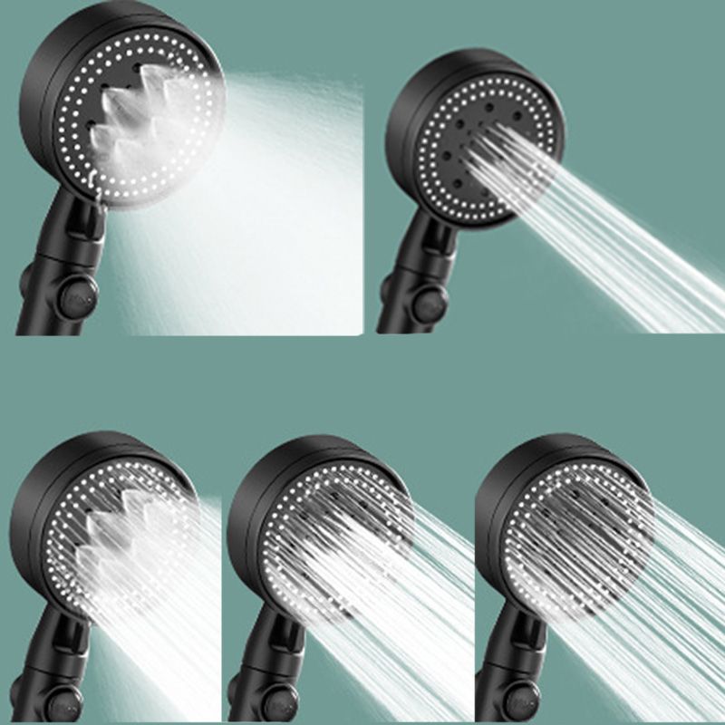 Plastic Scale Shower Head Adjustable Spray Pattern Shower Head