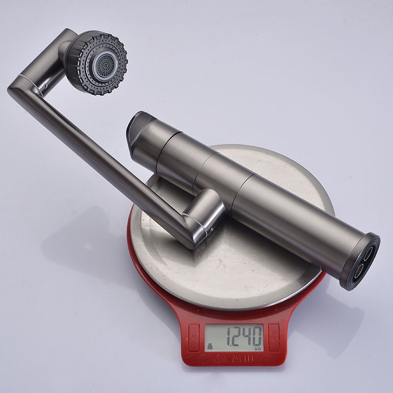 Modern Faucet Solid Color Stainless Steel Sink Faucet