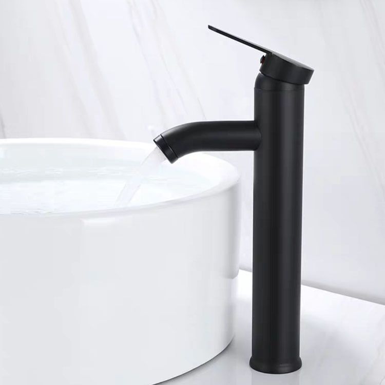 Modern Sink Faucet Stainless Steel Basin Vanity Faucet for Bathroom