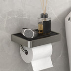 Modern Bathroom Hardware Set Paper Holder Towel Bar Bathroom Accessory Set