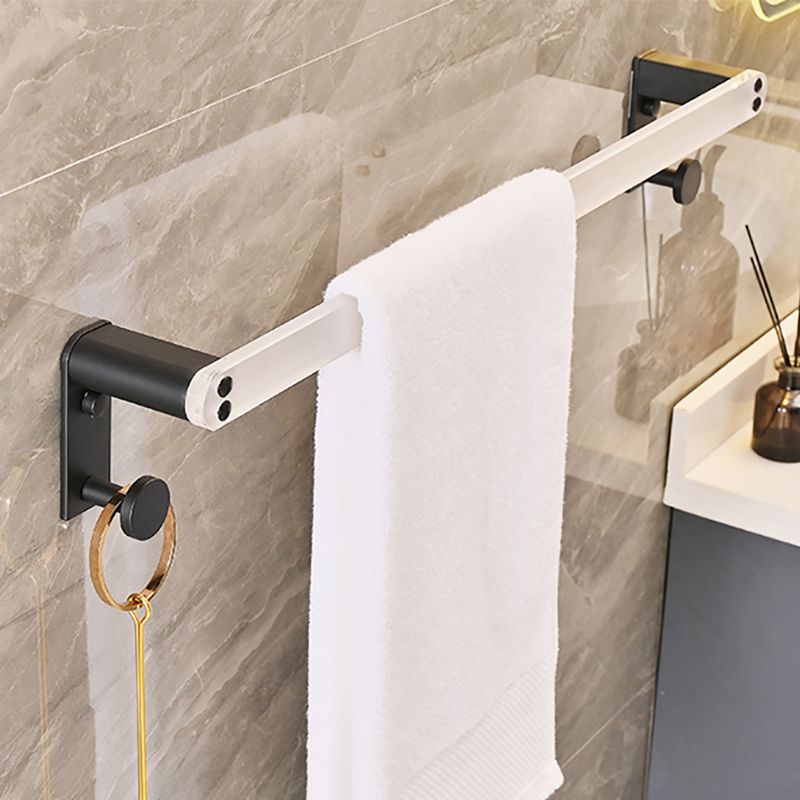 Metal and acrylic bathroom accessories as a single piece or in a set in black