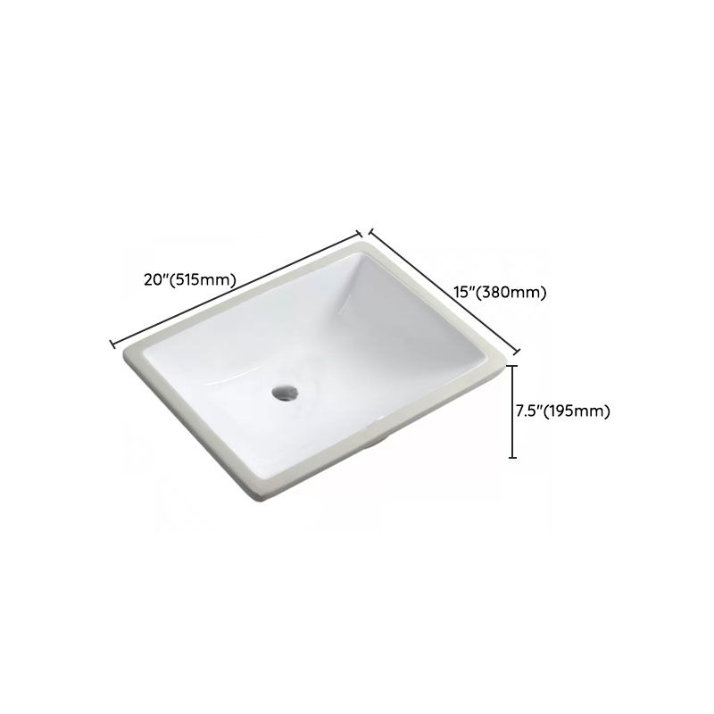Modern Oval Washstand Ceramic Table Installation Sink Bathroom