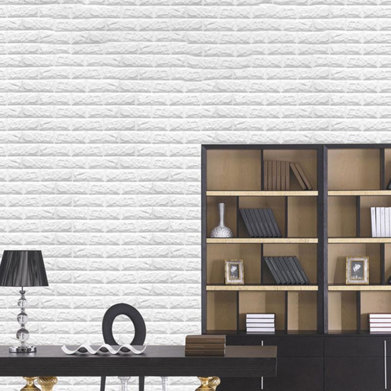 3D-embossed wall panels Color Waterproof Foam Interior wall tile