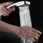 Bathroom Handheld Showerhead Rain Shower Brass Pipe Showerhead