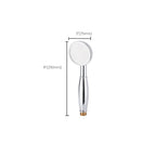 Simple Handheld Shower Head Square 304 Stainless Steel Shower Head