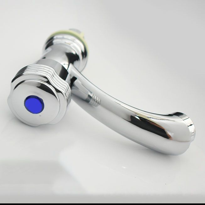 Modern Bathroom Faucet Chrome Knob Handle with Water Hose Basin Faucet