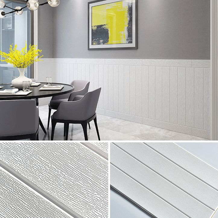 Farmhouse Wall Plank 3D Brick Bedroom and Living Room Wall Panel Set of 10