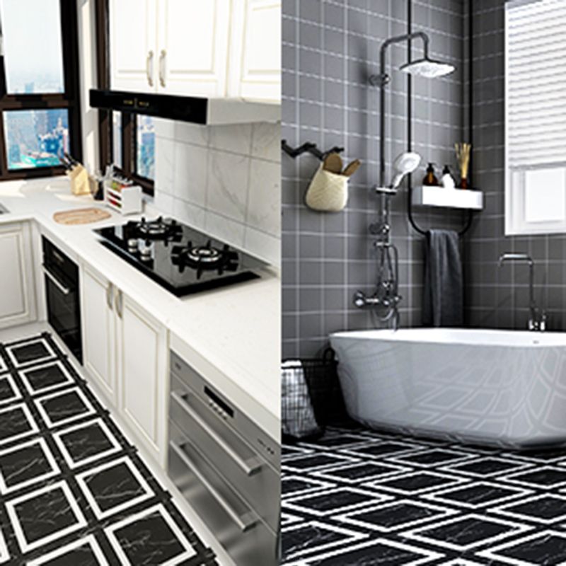 Peel and Stick Vinyl flooring Matte vinyl flooring with square edge