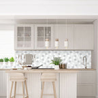 Mosaic tiles for peeling and sticking Modern style wallpaper with square shape