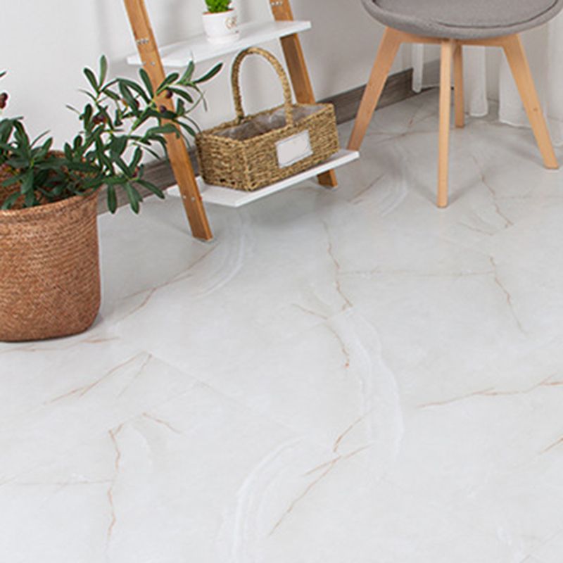 Peel & Stick Vinyl Floor Lightweight Vinyl Floor with Marble Look