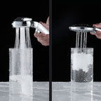 Modern Plastic Showerhead Wall-mounted Showerhead with Adjustable Water Flow