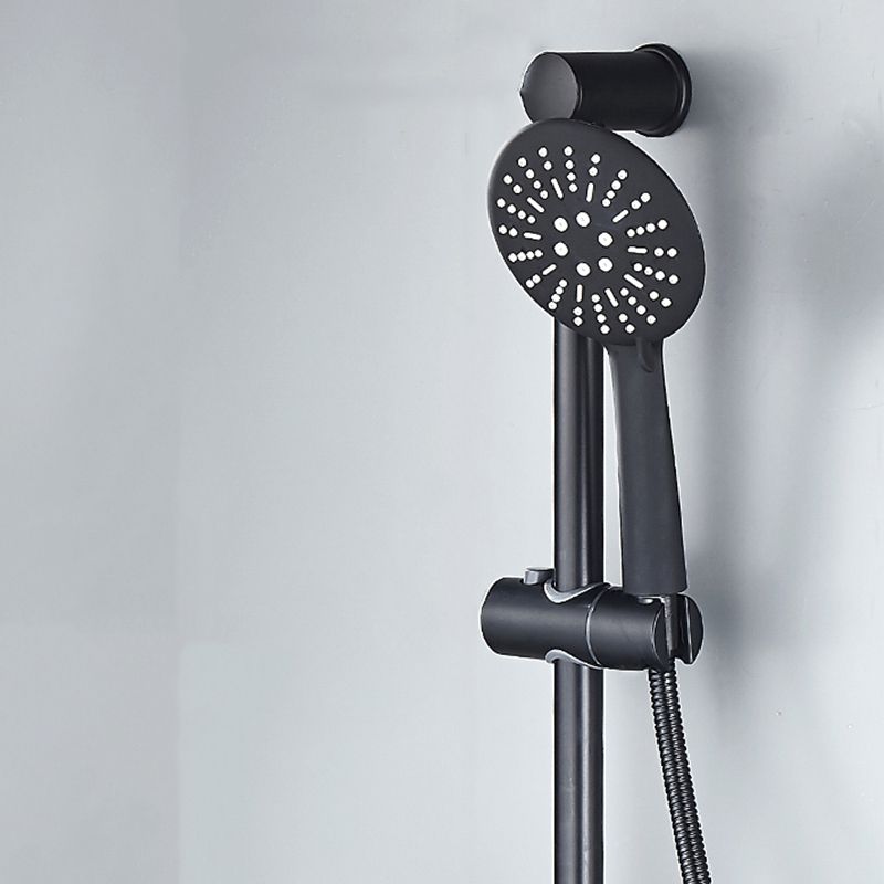 Modern Bathtub Faucet Lever Handle Wall Mounted Fixed Bathtub Faucet