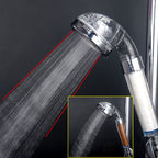 Modern Style Shower Head Plastic Hand Shower Head with adjustable water flow
