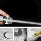 Silver Hand Shower Standard Round Showerhead Combo