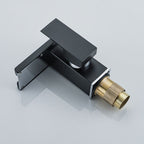 Contemporary Sink Faucet Solid Color Low Arc Bathroom Sink Faucet