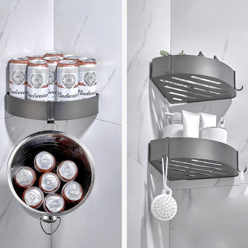 Modern Chrome Bathroom Accessories Set Aluminum Bathroom Fixtures Set