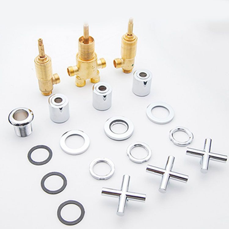Contemporary Bathroom Faucet Deck Mount Copper Low Arc Swivel Roman Bathtub Faucet Set