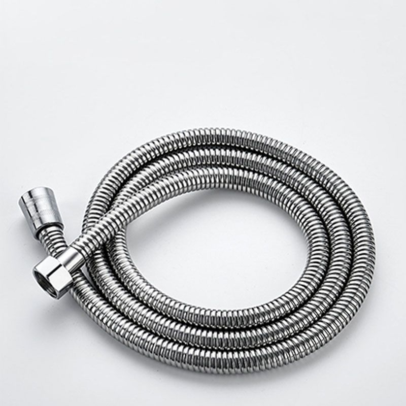 Round Handheld Shower Head with Self-Cleaning Wall-Mounted Shower Head