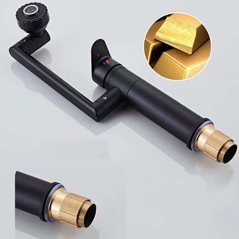 Vessel Sink Faucet Glam Style Single Lever Mixer Bathroom Fitting