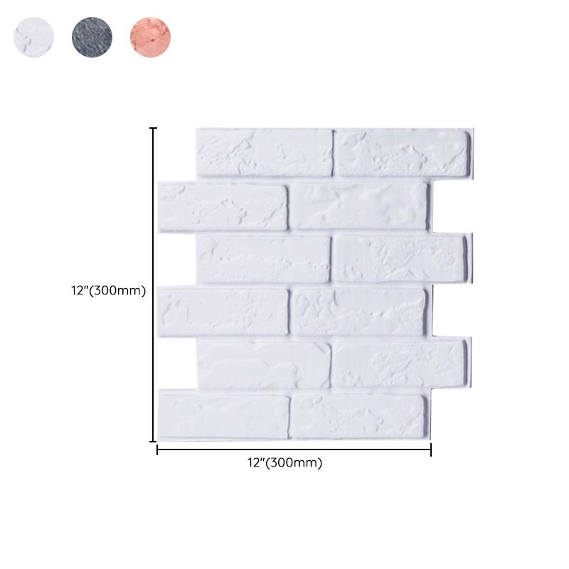 3D Wall cladding PVC waterproof wall cladding for the living room