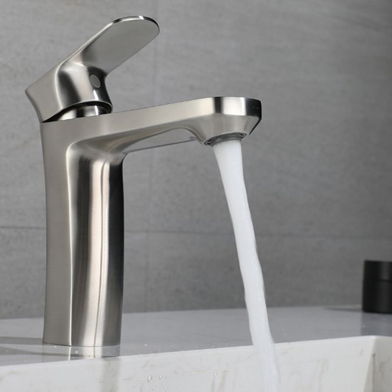 Square 1-Handle Basin Faucet 1 Hole Basin Faucet