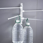 2-piece towel bar made of stainless steel Modern 13.6" B bathroom accessory set