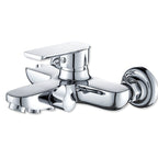 Popular Bathtub Filler Wall-Mounted Lever Handle Fixed Bathtub Faucet Trim