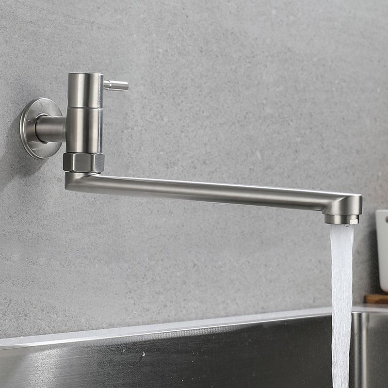 Kitchen faucet pot filling valve single handle swivel stainless steel kitchen faucet
