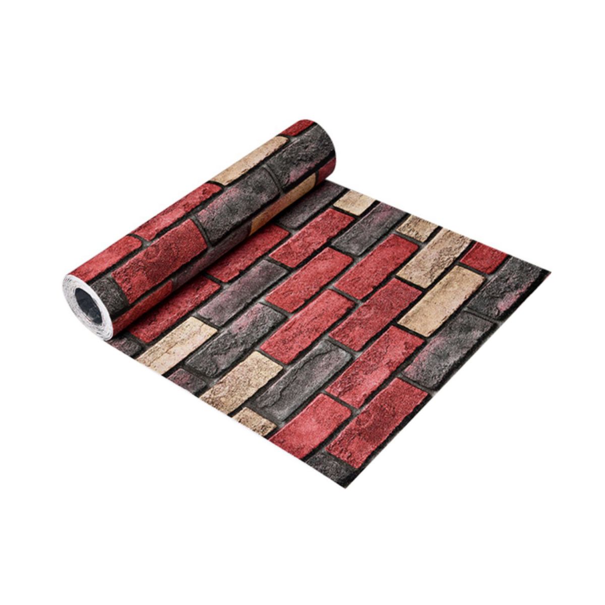 Industrial Wall Plank Brick Pattern Bathroom and Living Room Wall Panels