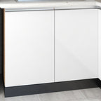 Modern Peel-and-Stick Wall Tile PVC Wallpaper for Kitchen and Bathroom