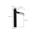 Glam Style Faucet Single Handle Basin Faucet for the Bathroom