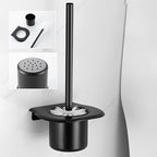 Matt black bathroom accessory set Modern bathroom accessory hardware set