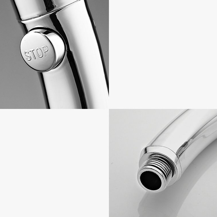 Simple Round Showerhead Round Standard Hand Shower