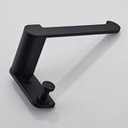 Metal Bathroom Set 5-piece Modern Style Black Bathroom Accessories Set