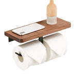 Solid Wood Bathroom Accessories Set Folding Metal Bathroom Accessories