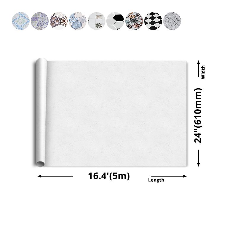 Modern vinyl floor planks for peeling and sticking Geometrically printed PVC flooring