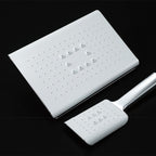 Rectangular Fixed Shower Head Traditional Ceiling Mounted Shower Head